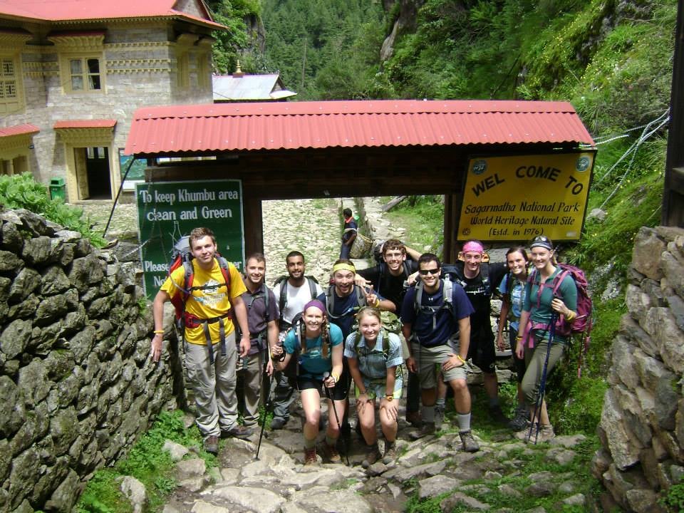 ORGT Nepal expedition team in 2014.